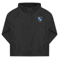 Windbreaker - Bosnian Coat of Arms with Lilies | Left Chest