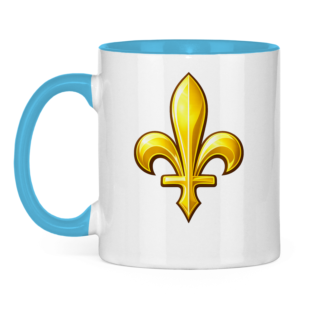 Tasse zweifarbig - Bosanski ljiljan