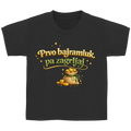 🇧🇦 Prvo Bajramluk pa zagrljaj – Dječija Basic majica kratkih rukava | Bajramska majica