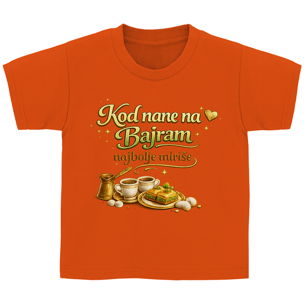 🇧🇦 Kod nane na Bajram najbolje mirise – Kinder Basic T-Shirt | Eid Shirt