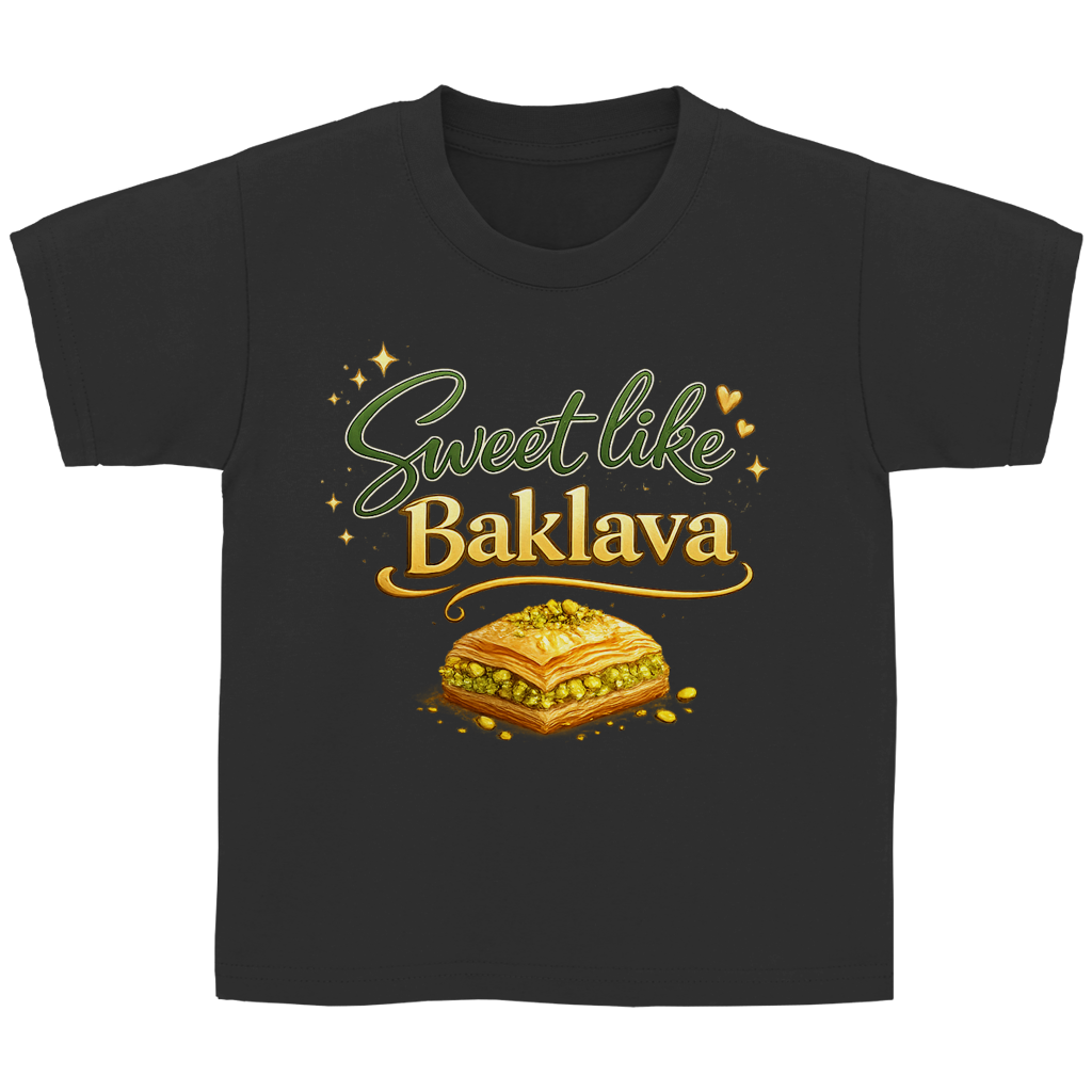 Slatko kao baklava – Dječija osnovna majica | Bajramska majica