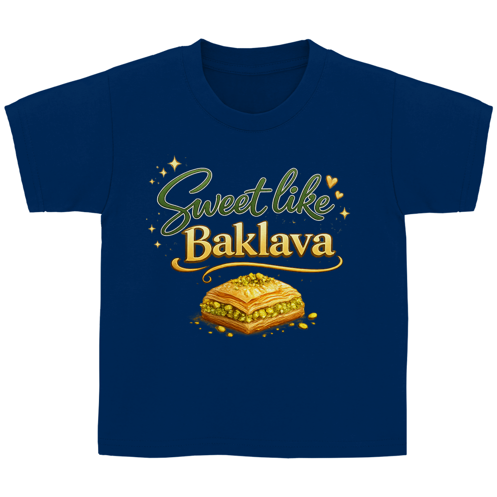 Slatko kao baklava – Dječija osnovna majica | Bajramska majica