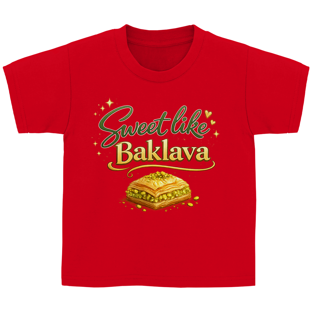 Sweet like Baklava – Kinder Basic T-Shirt | Eid Shirt