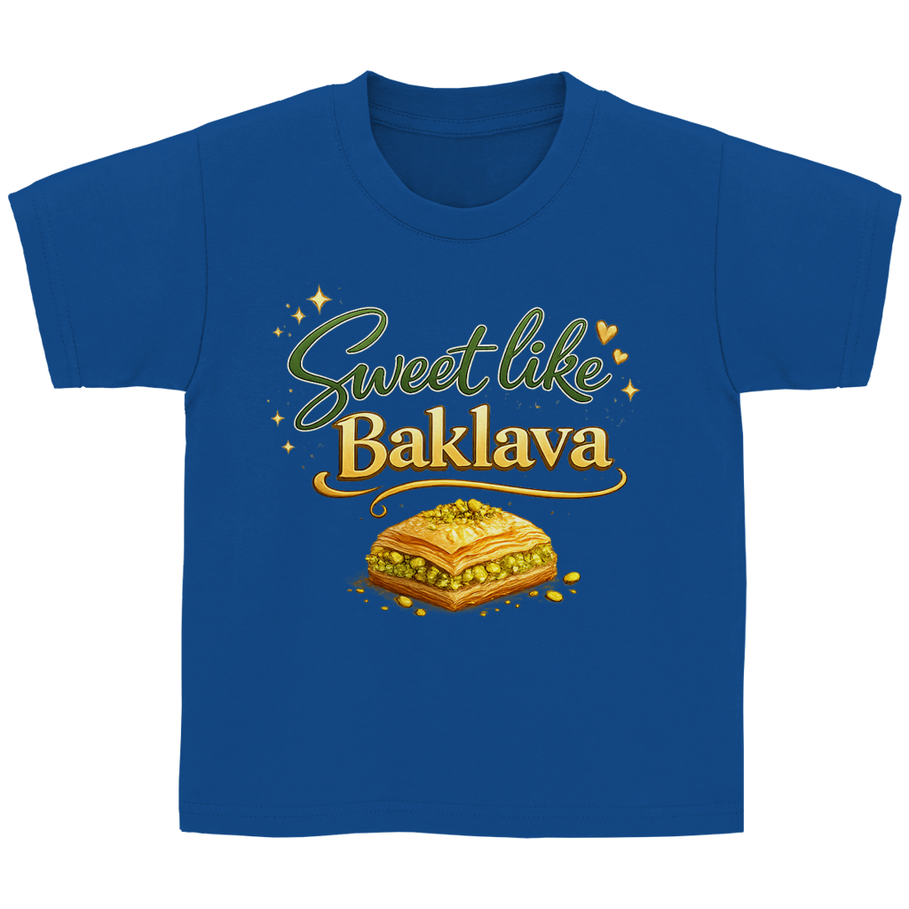Slatko kao baklava – Dječija osnovna majica | Bajramska majica