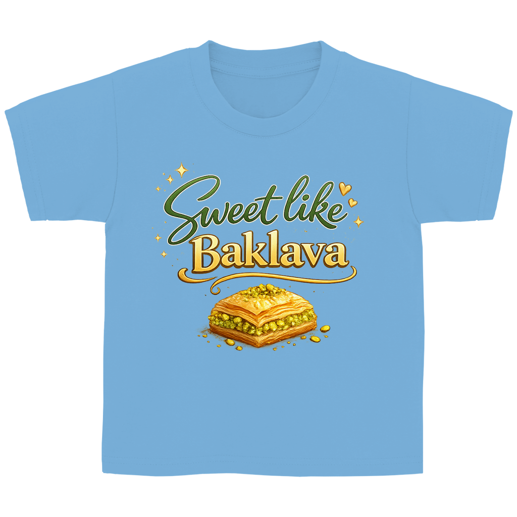 Slatko kao baklava – Dječija osnovna majica | Bajramska majica