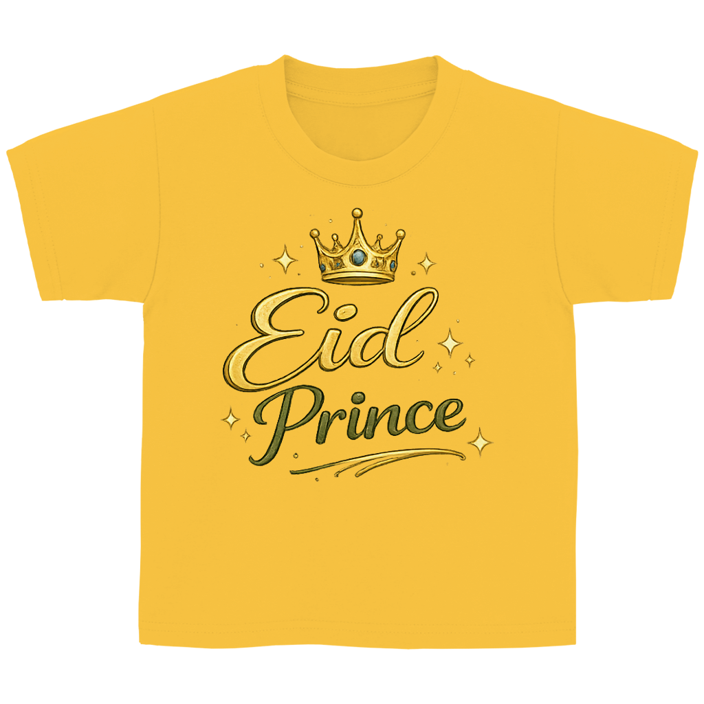 Eid Princ – Dječja osnovna majica | Bajramska majica
