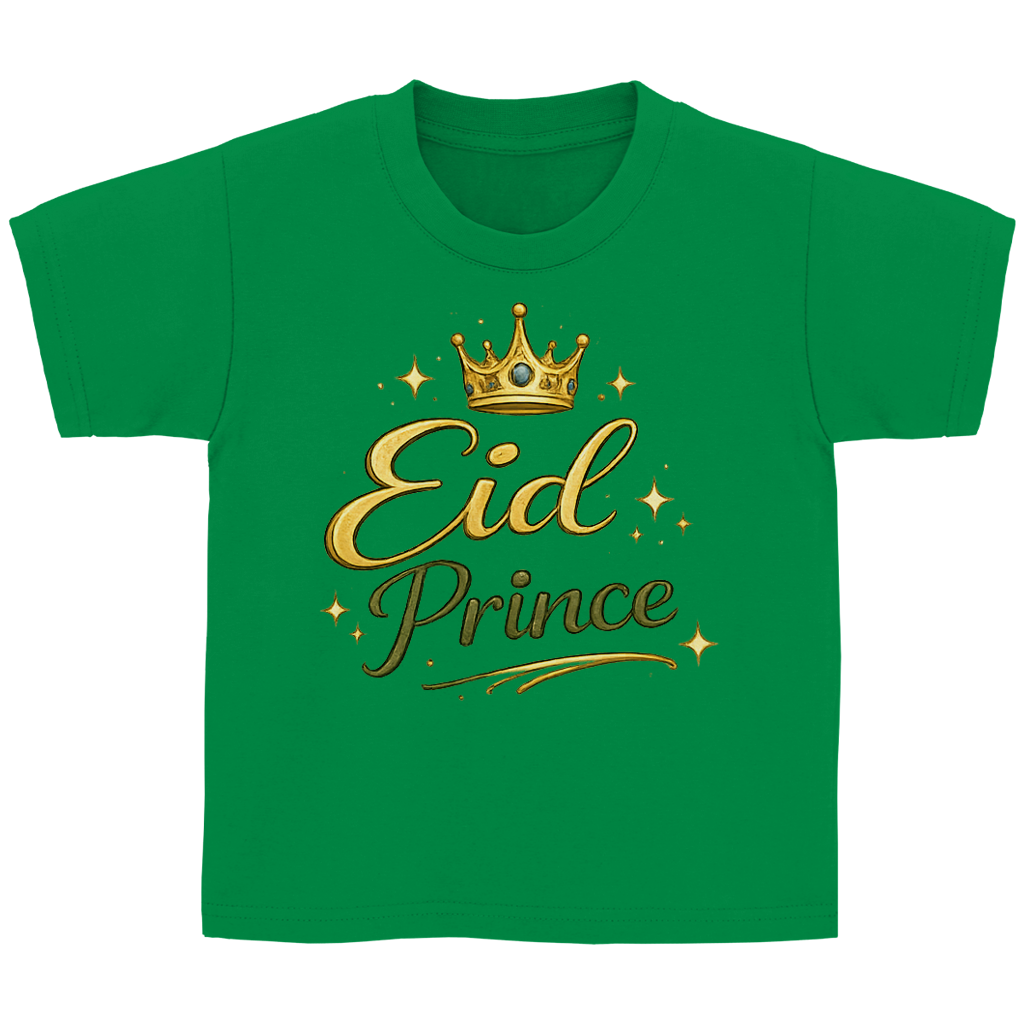 Eid Princ – Dječja osnovna majica | Bajramska majica