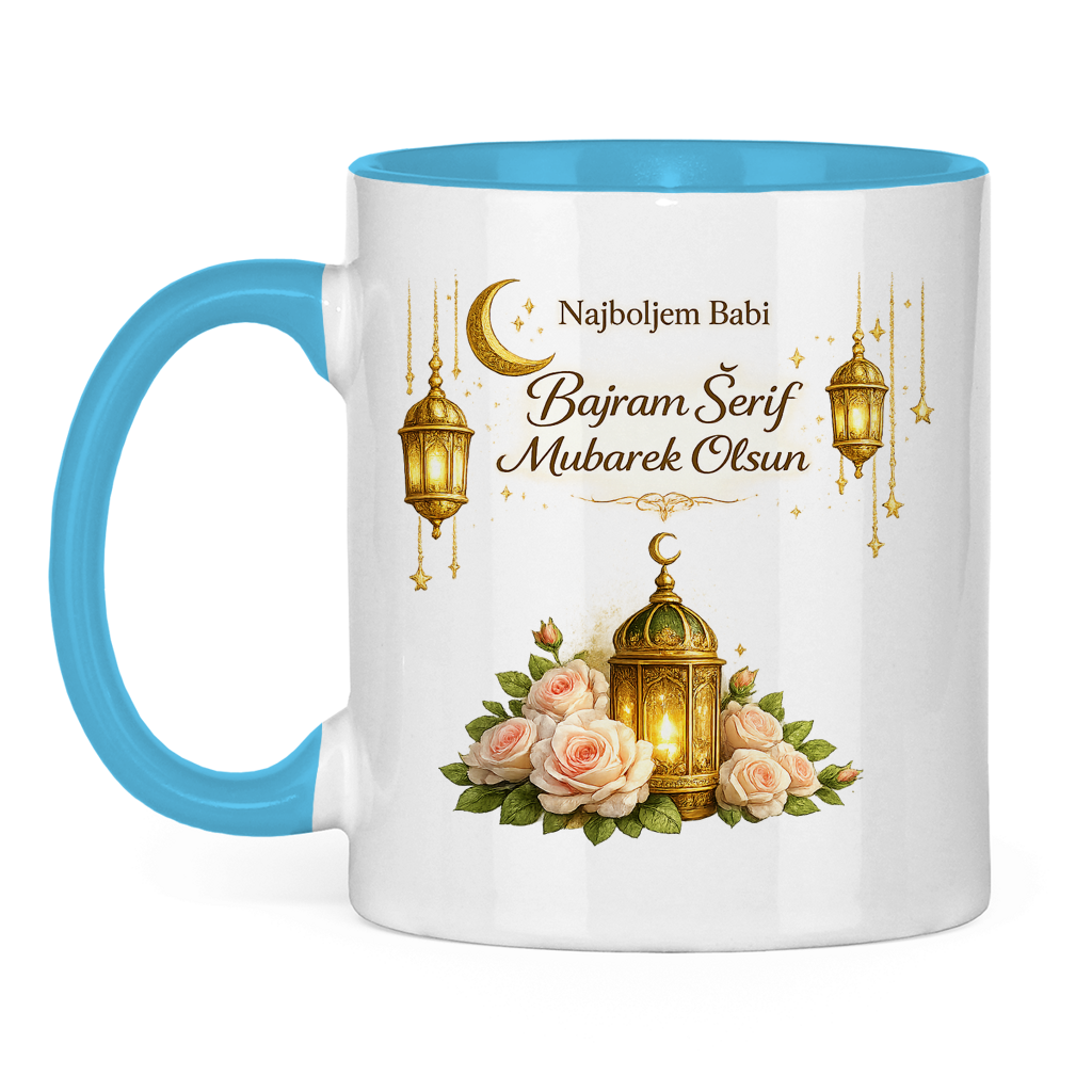 🇧🇦 Eid Tasse Najboljem Babi Bajram Šerif Mubarek Olsun | Elegantes Eid Mubarak Geschenk