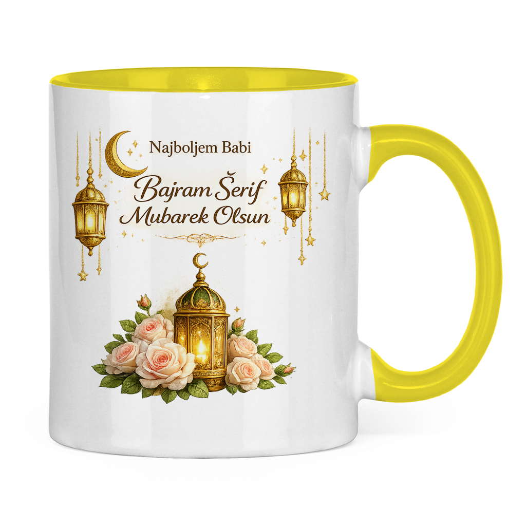 🇧🇦 Eid Tasse Najboljem Babi Bajram Šerif Mubarek Olsun | Elegantes Eid Mubarak Geschenk