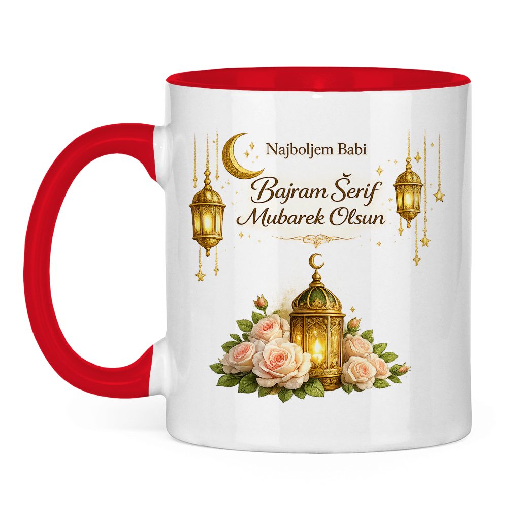 🇧🇦 Eid Tasse Najboljem Babi Bajram Šerif Mubarek Olsun | Elegantes Eid Mubarak Geschenk