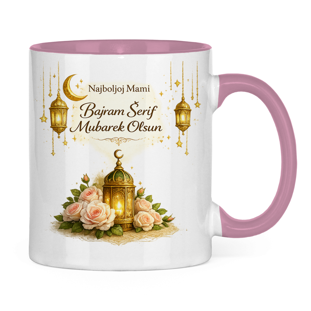 🇧🇦 Eid Tasse Najboljoj Mami Bajram Šerif Mubarek Olsun | Elegantes Eid Mubarak Geschenk