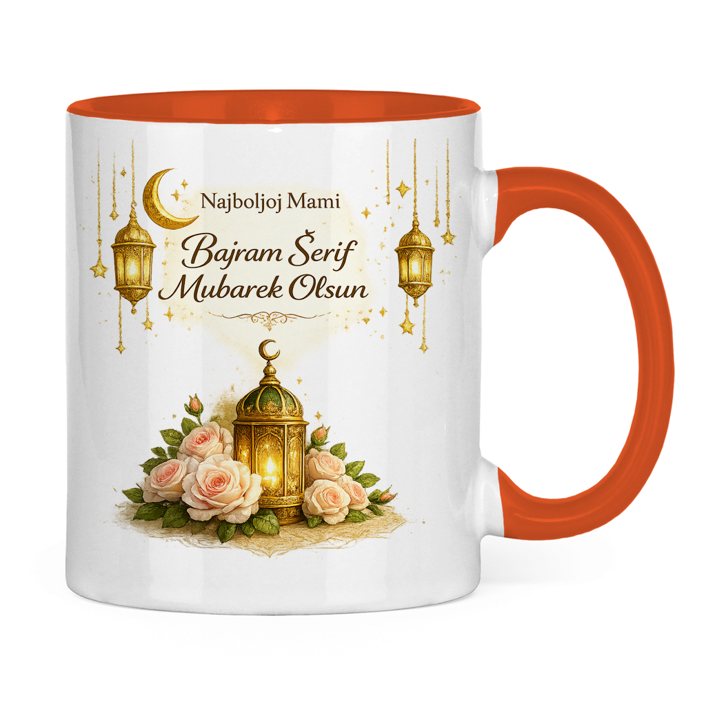 🇧🇦 Eid Tasse Najboljoj Mami Bajram Šerif Mubarek Olsun | Elegantes Eid Mubarak Geschenk