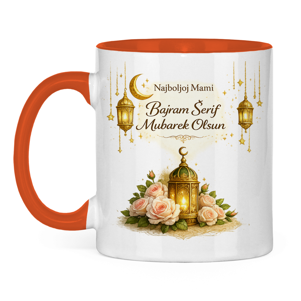 🇧🇦 Eid Tasse Najboljoj Mami Bajram Šerif Mubarek Olsun | Elegantes Eid Mubarak Geschenk