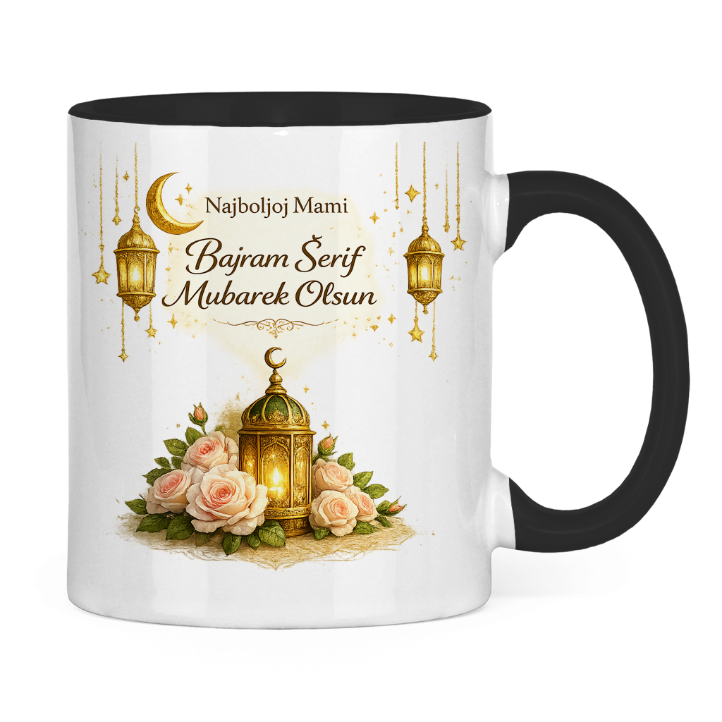 🇧🇦 Eid Tasse Najboljoj Mami Bajram Šerif Mubarek Olsun | Elegantes Eid Mubarak Geschenk