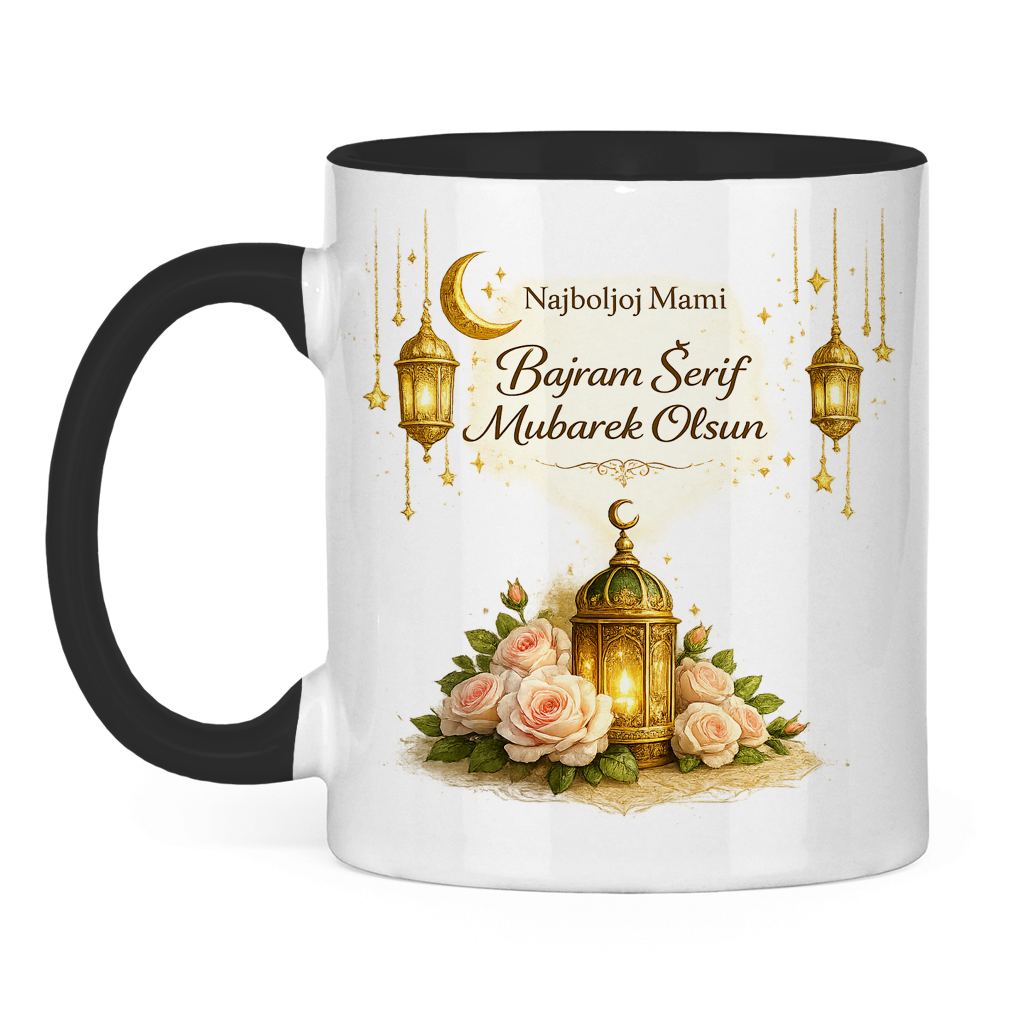 🇧🇦 Eid Tasse Najboljoj Mami Bajram Šerif Mubarek Olsun | Elegantes Eid Mubarak Geschenk