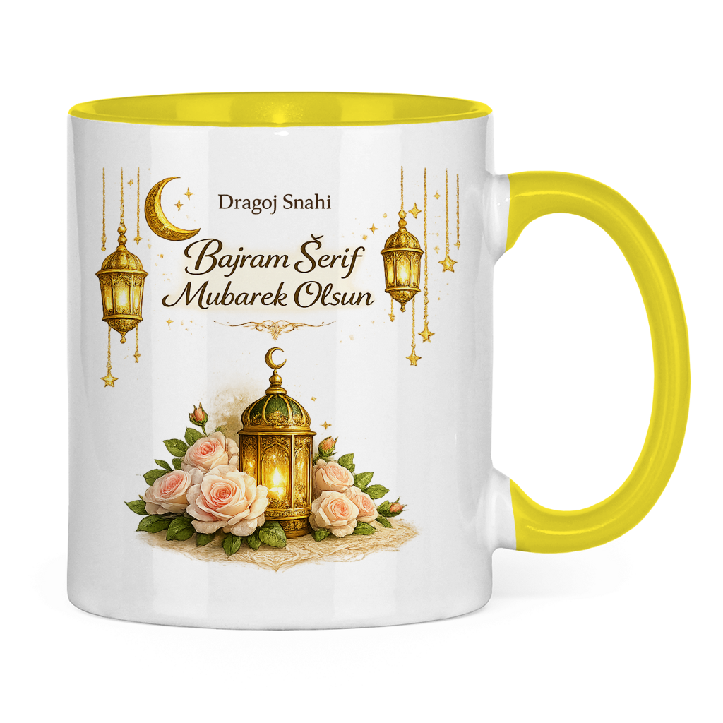🇧🇦 Eid Tasse Dragoj snahi Bajram Šerif Mubarek Olsun | Elegantes Eid Mubarak Geschenk