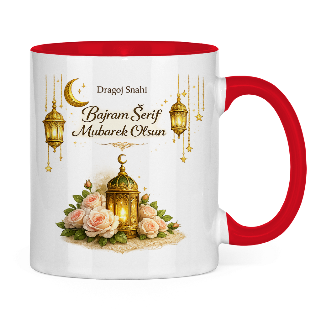 🇧🇦 Eid Tasse Dragoj snahi Bajram Šerif Mubarek Olsun | Elegantes Eid Mubarak Geschenk