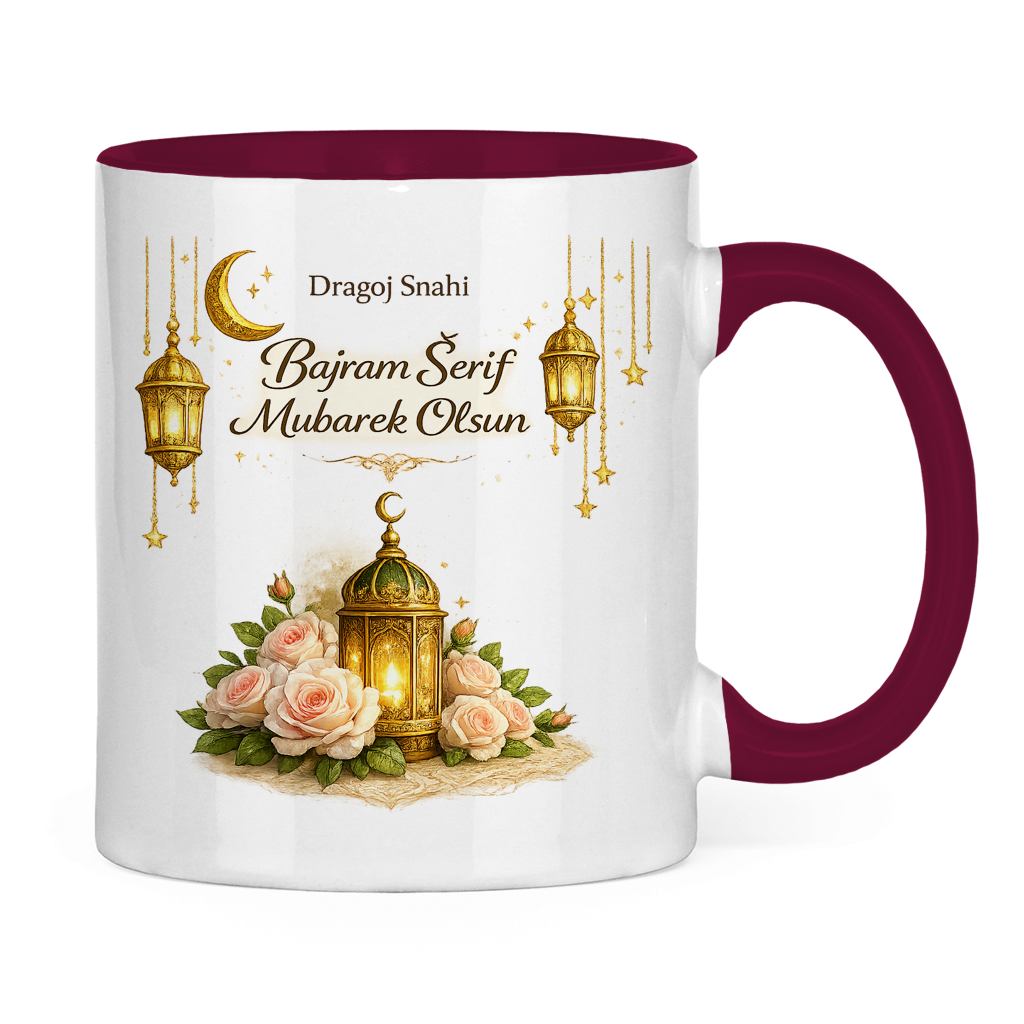 🇧🇦 Eid Tasse Dragoj snahi Bajram Šerif Mubarek Olsun | Elegantes Eid Mubarak Geschenk
