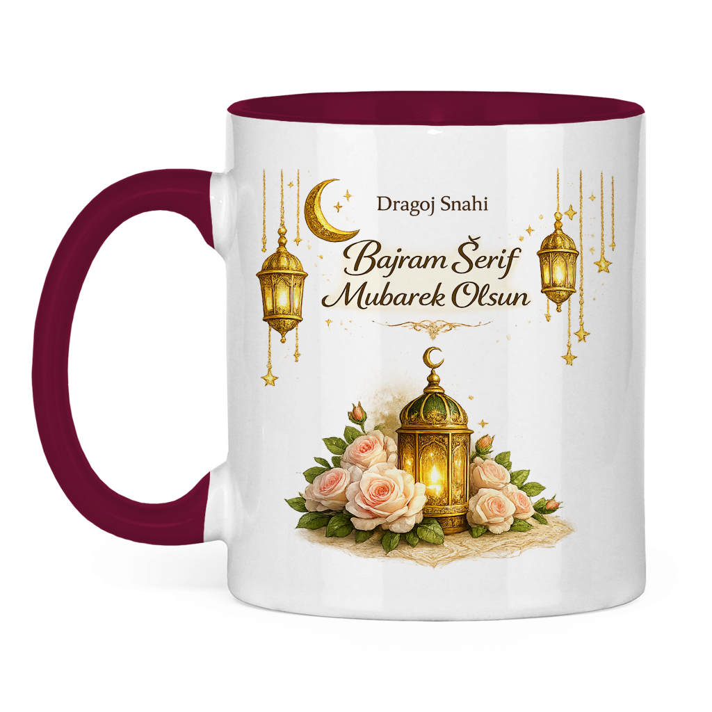 🇧🇦 Eid Tasse Dragoj snahi Bajram Šerif Mubarek Olsun | Elegantes Eid Mubarak Geschenk