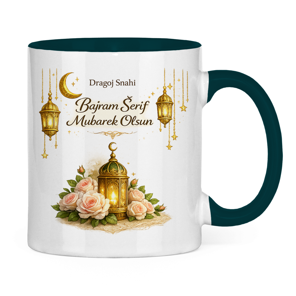 🇧🇦 Eid Tasse Dragoj snahi Bajram Šerif Mubarek Olsun | Elegantes Eid Mubarak Geschenk