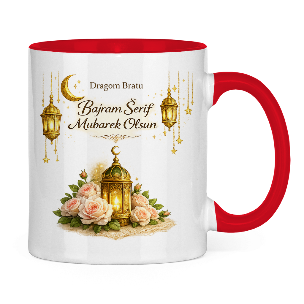 🇧🇦 Eid Tasse Dragom Bratu Bajram Šerif Mubarek Olsun | Elegantes Eid Mubarak Geschenk