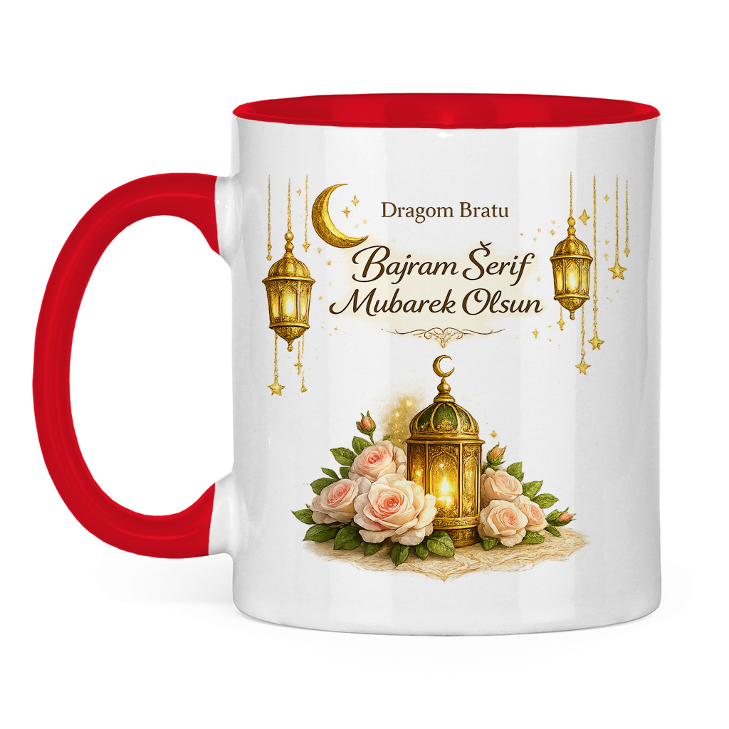 🇧🇦 Eid Tasse Dragom Bratu Bajram Šerif Mubarek Olsun | Elegantes Eid Mubarak Geschenk