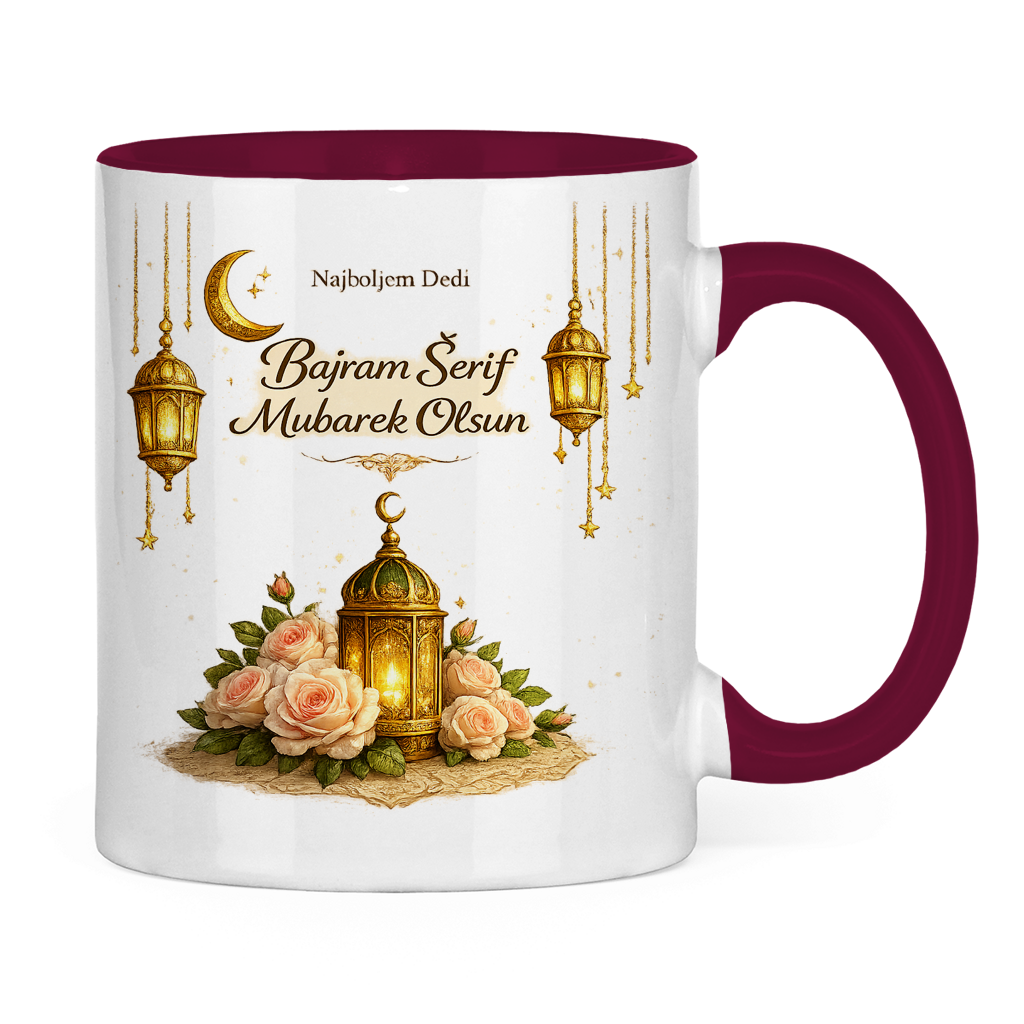 🇧🇦 Eid Tasse Najboljem Dedi  Bajram Šerif Mubarek Olsun | Elegantes Eid Mubarak Geschenk