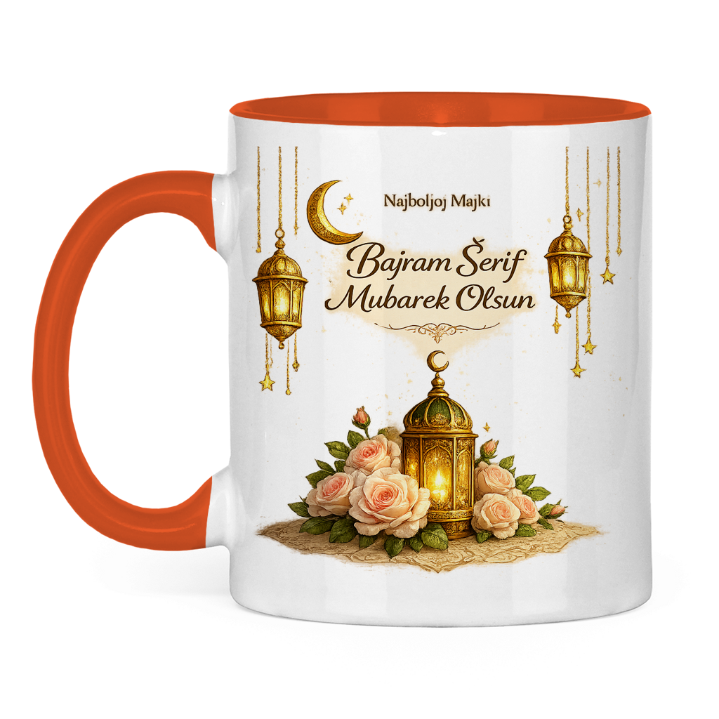 🇧🇦 Eid Tasse Najboljoj Majki Bajram Šerif Mubarek Olsun | Elegantes Eid Mubarak Geschenk