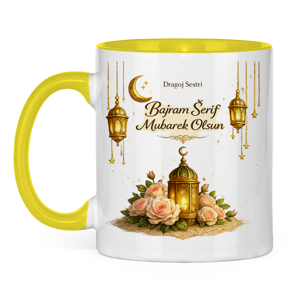 🇧🇦 Eid Tasse Dragoj Sestri Bajram Šerif Mubarek Olsun | Elegantes Eid Mubarak Geschenk