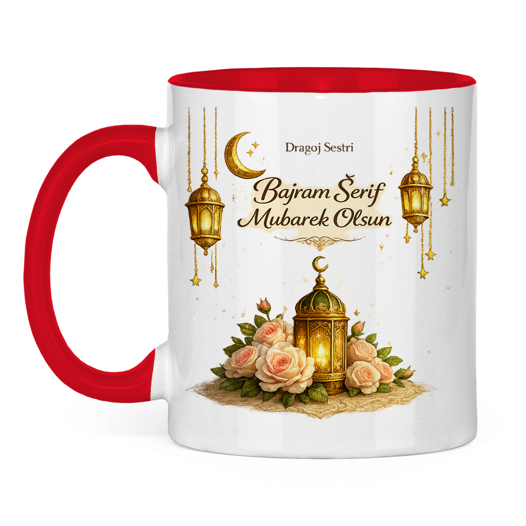 🇧🇦 Eid Tasse Dragoj Sestri Bajram Šerif Mubarek Olsun | Elegantes Eid Mubarak Geschenk
