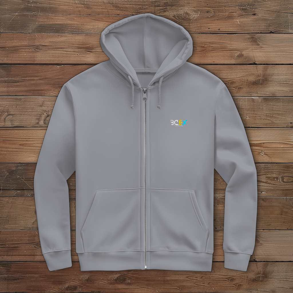 Herren Zipper Hoodie BCEX | Links Brust