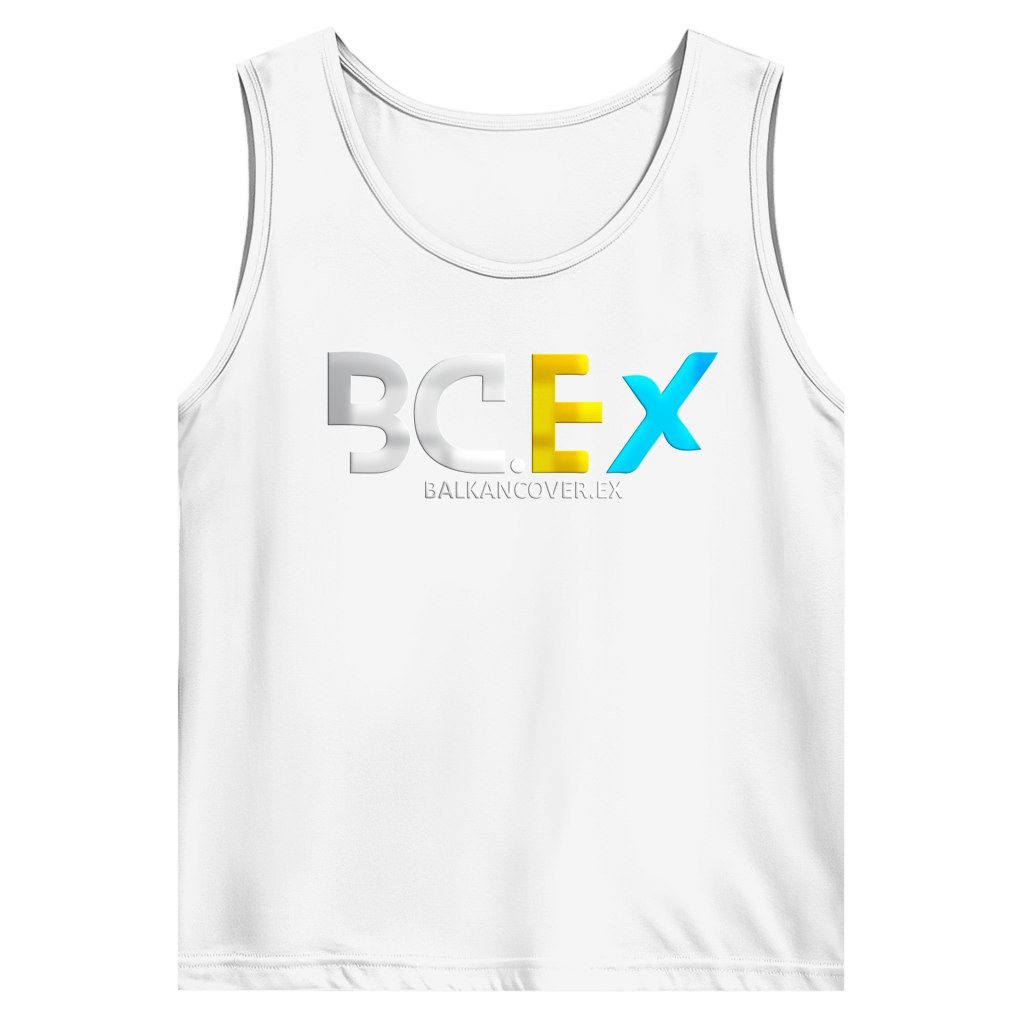 Herren Basic Tank Top BCEX | Frontprint