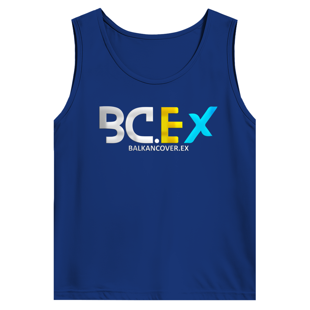 Herren Basic Tank Top BCEX | Frontprint