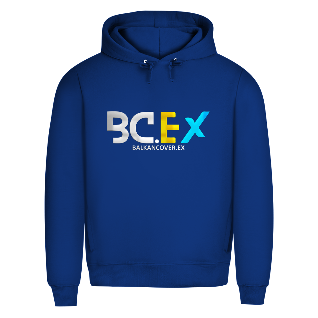 Herren Premium Bio Hoodie BCEX | Frontprint