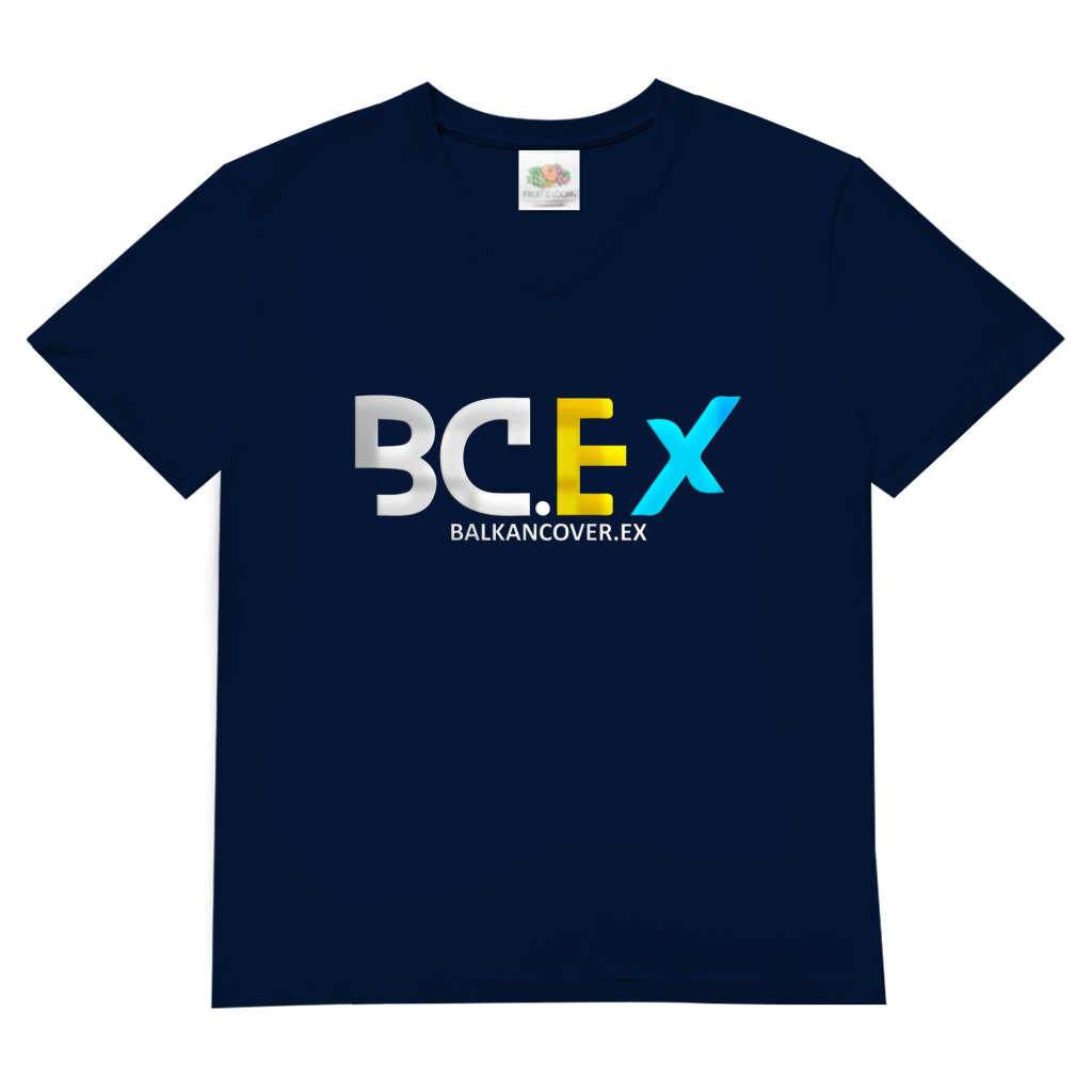 Muška Basic V-majica BCEX | Prednja štampa