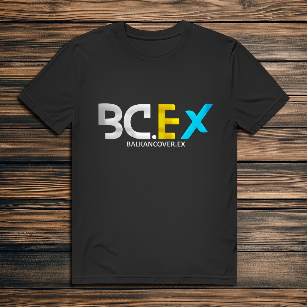 Muška premium organska majica BCEX | Prednja štampa