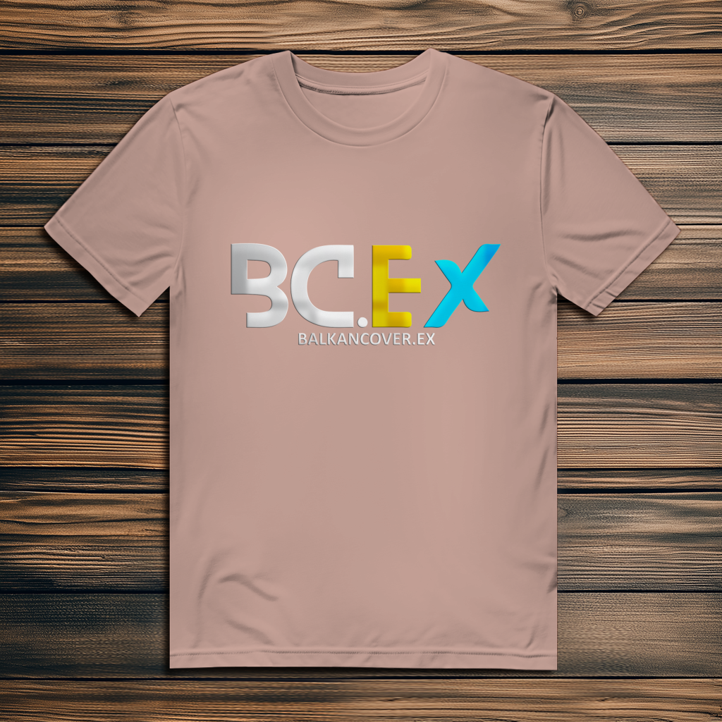 Muška premium organska majica BCEX | Prednja štampa