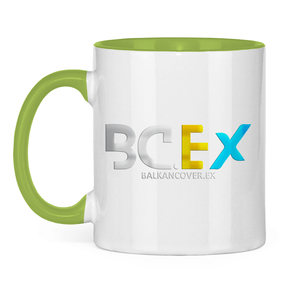 Tasse zweifarbig BCEX