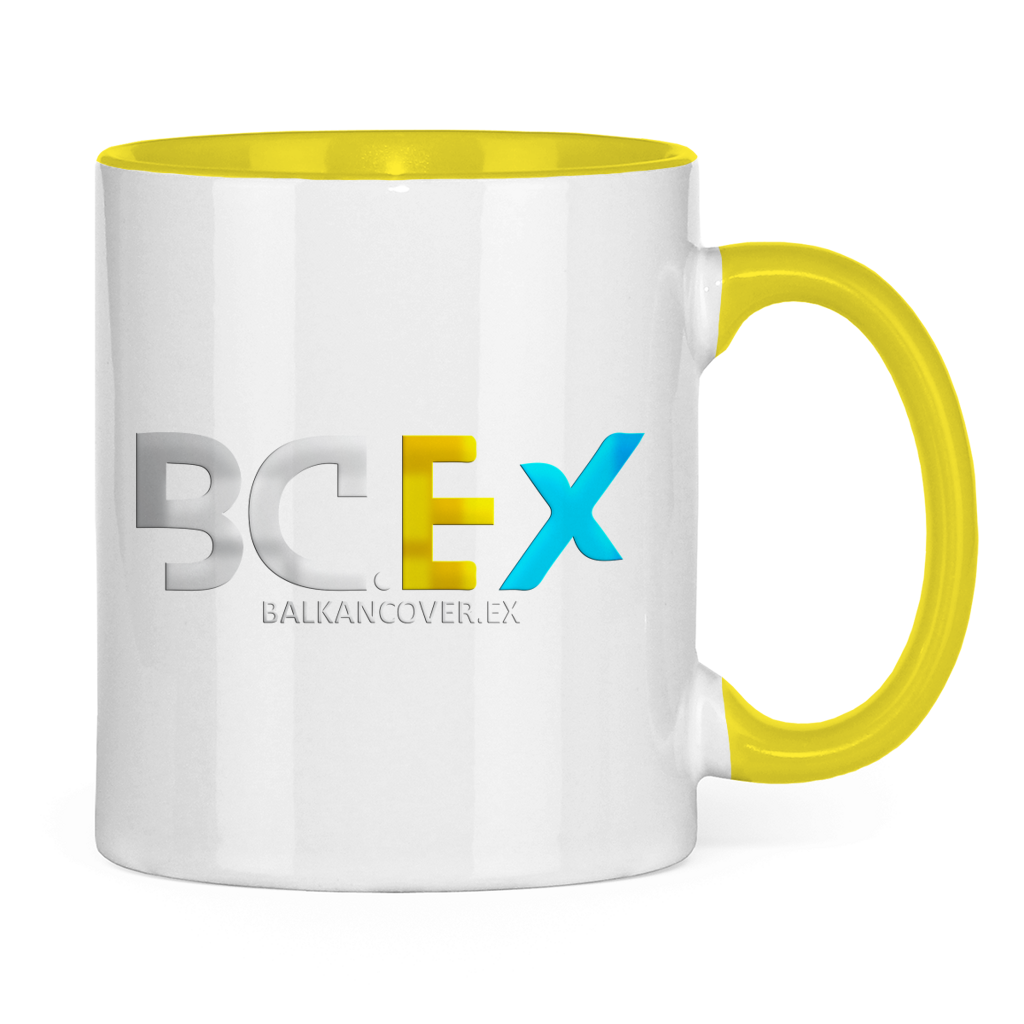Tasse zweifarbig BCEX