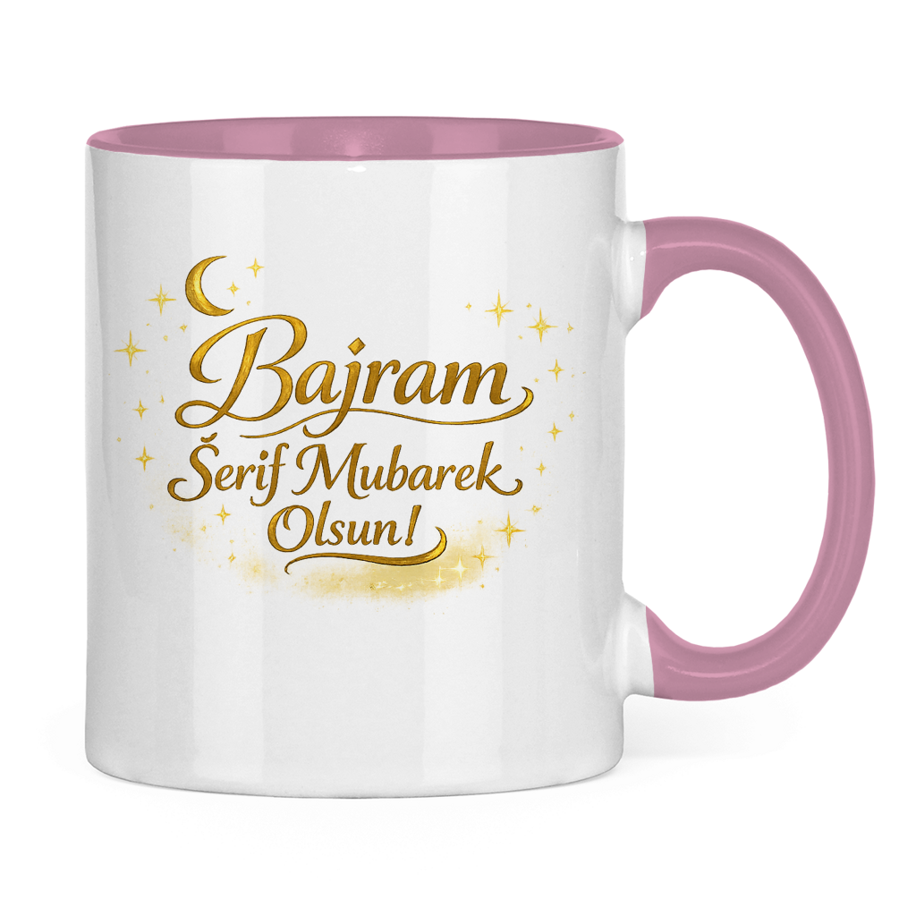 🇧🇦 Tasse - Bajram Serif Mubarek Olsun | Elegantes Eid Mubarak Geschenk