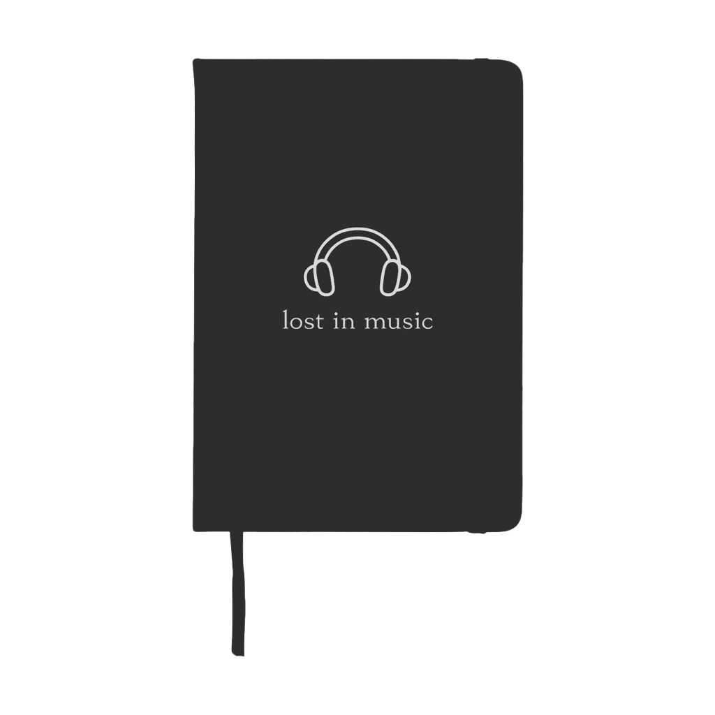 Notizbuch Lost in Music