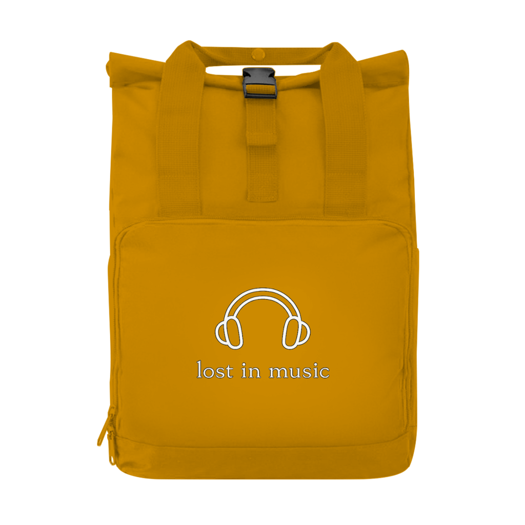 Rucksack mit Seitentasche Lost in Music