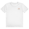 Gildan Heavy Cotton T-Shirt „Happier Days Ahead“ – Rainbow Shirt mit Positive Vibes