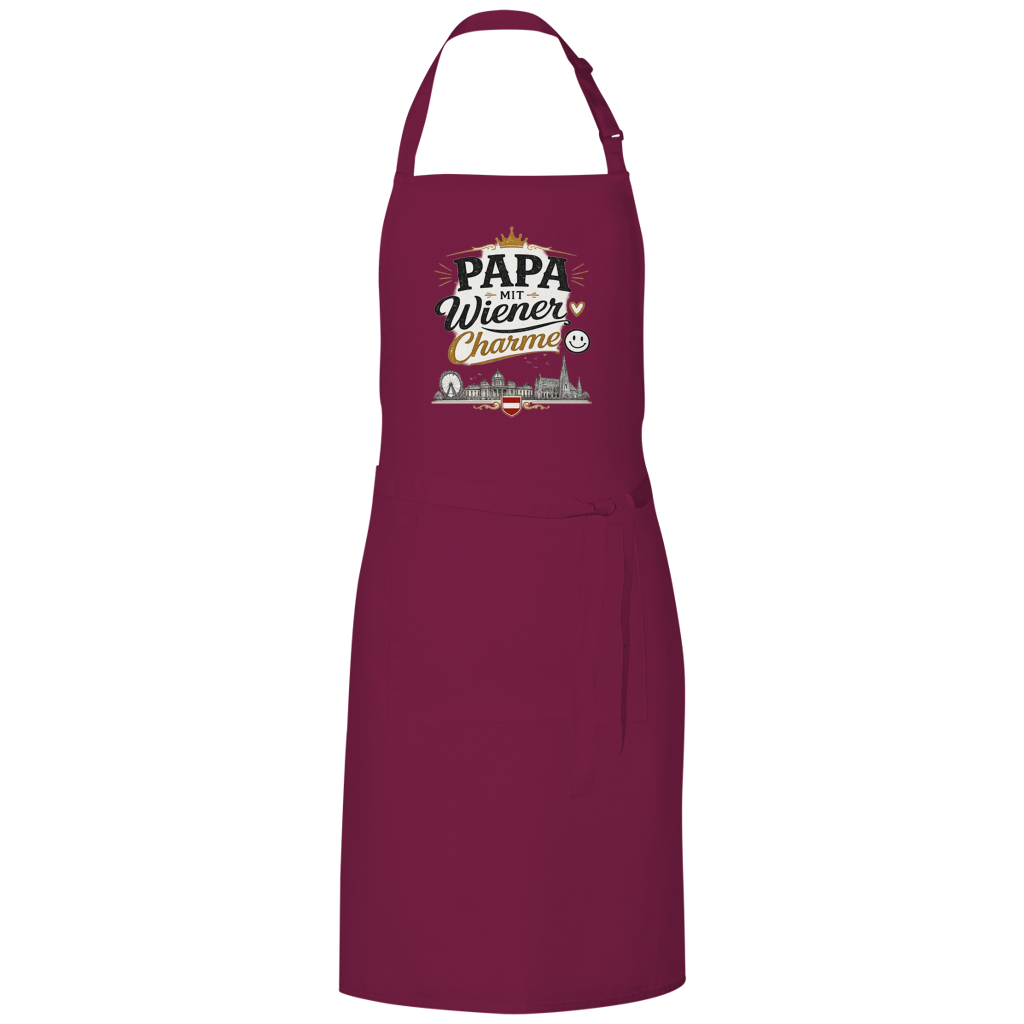 Grillschürze – Papa mit Wiener Charme | Vatertag Geschenk Österreich
