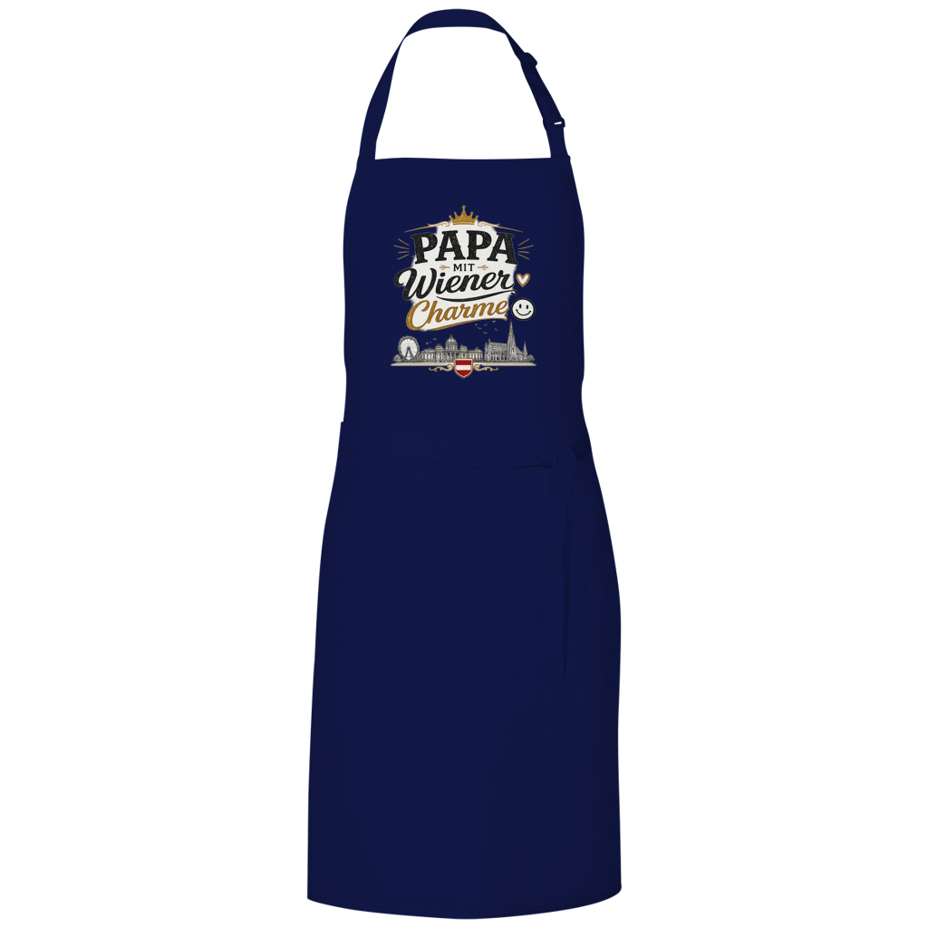 Grillschürze – Papa mit Wiener Charme | Vatertag Geschenk Österreich