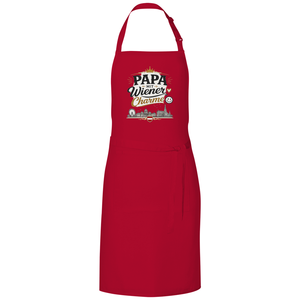 Grillschürze – Papa mit Wiener Charme | Vatertag Geschenk Österreich