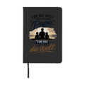 A5 Notizbuch „Für die Welt bist du ein Papa“ – Emotionales Vatertag Geschenk