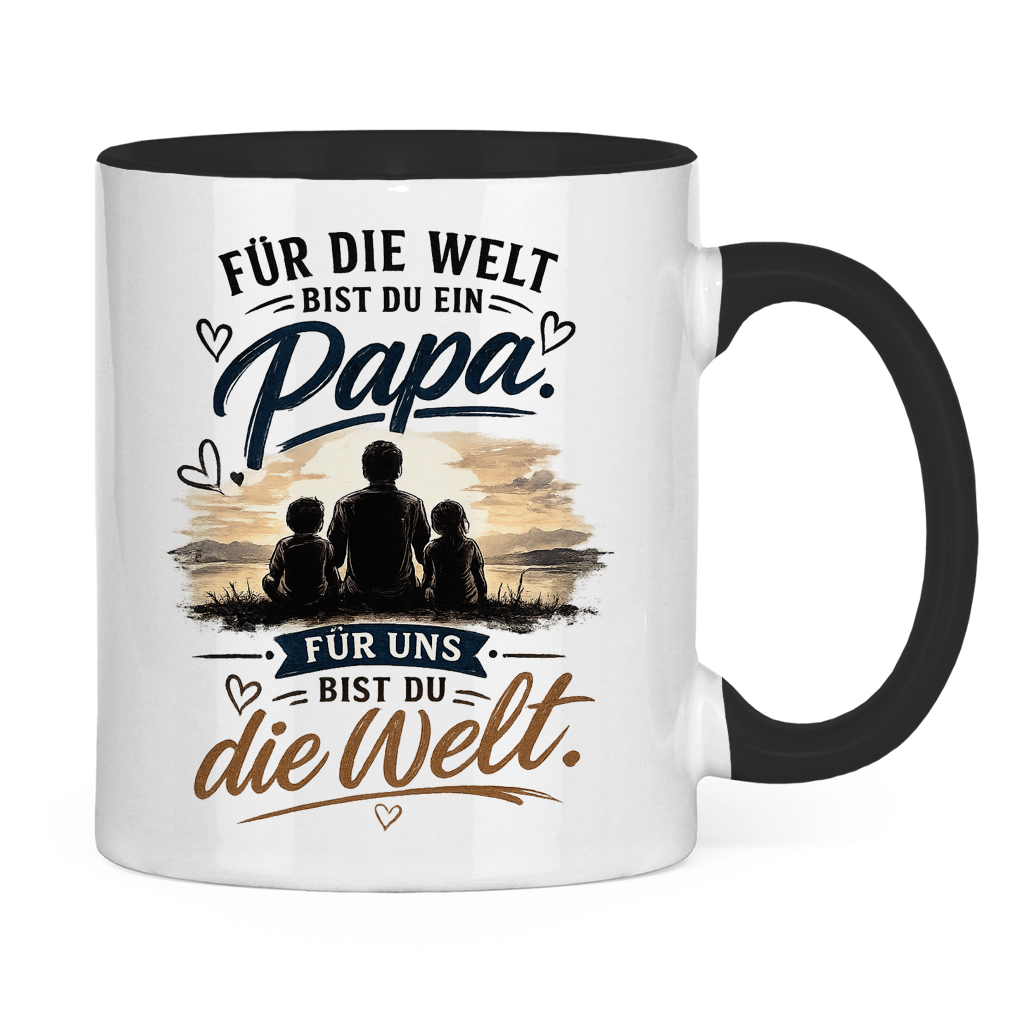 Tasse „Für die Welt bist du ein Papa“ – Emotionales Vatertag Geschenk für Papa