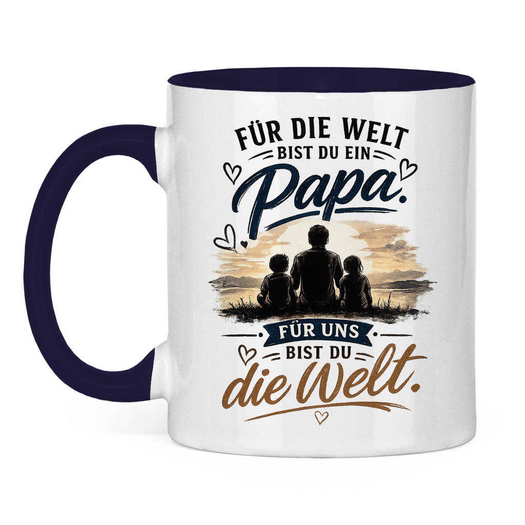 Tasse „Für die Welt bist du ein Papa“ – Emotionales Vatertag Geschenk für Papa