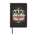 A5 Notizbuch „Papa aus Österreich – stabil wie die Alpen“ | Vatertag Geschenk